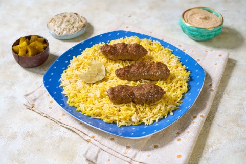 وجبة ثمن كفتة + أرز